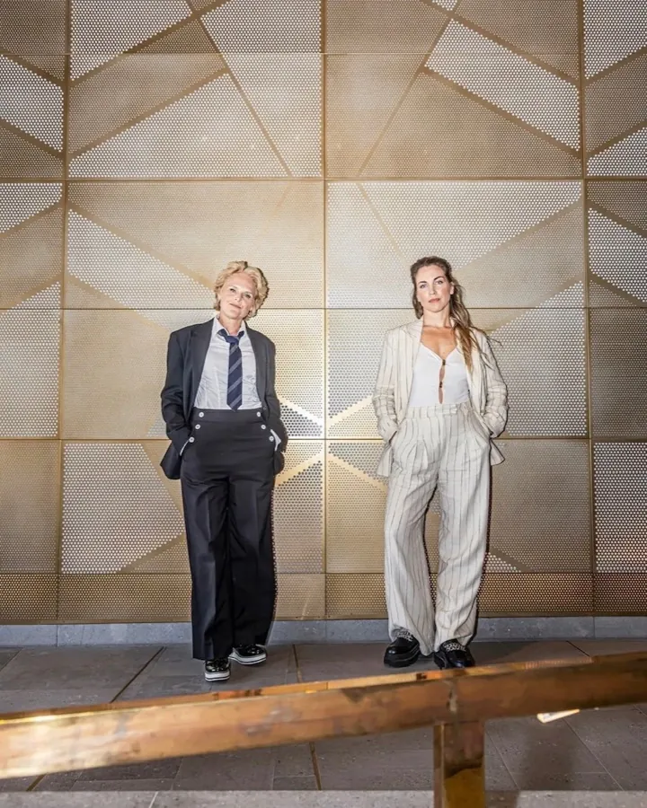 Karin af Klintberg och Teresa Alldén